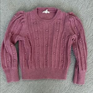 J Crew Crewcuts Kids Pink Sweater